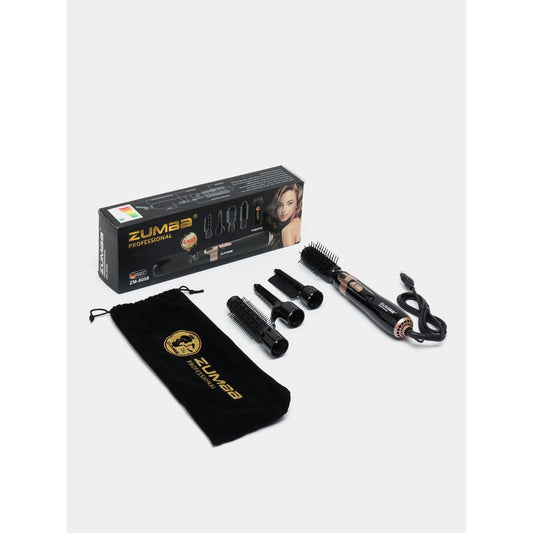 Hair dryer comb-styler Zumba ZM-8008, 4 attachments